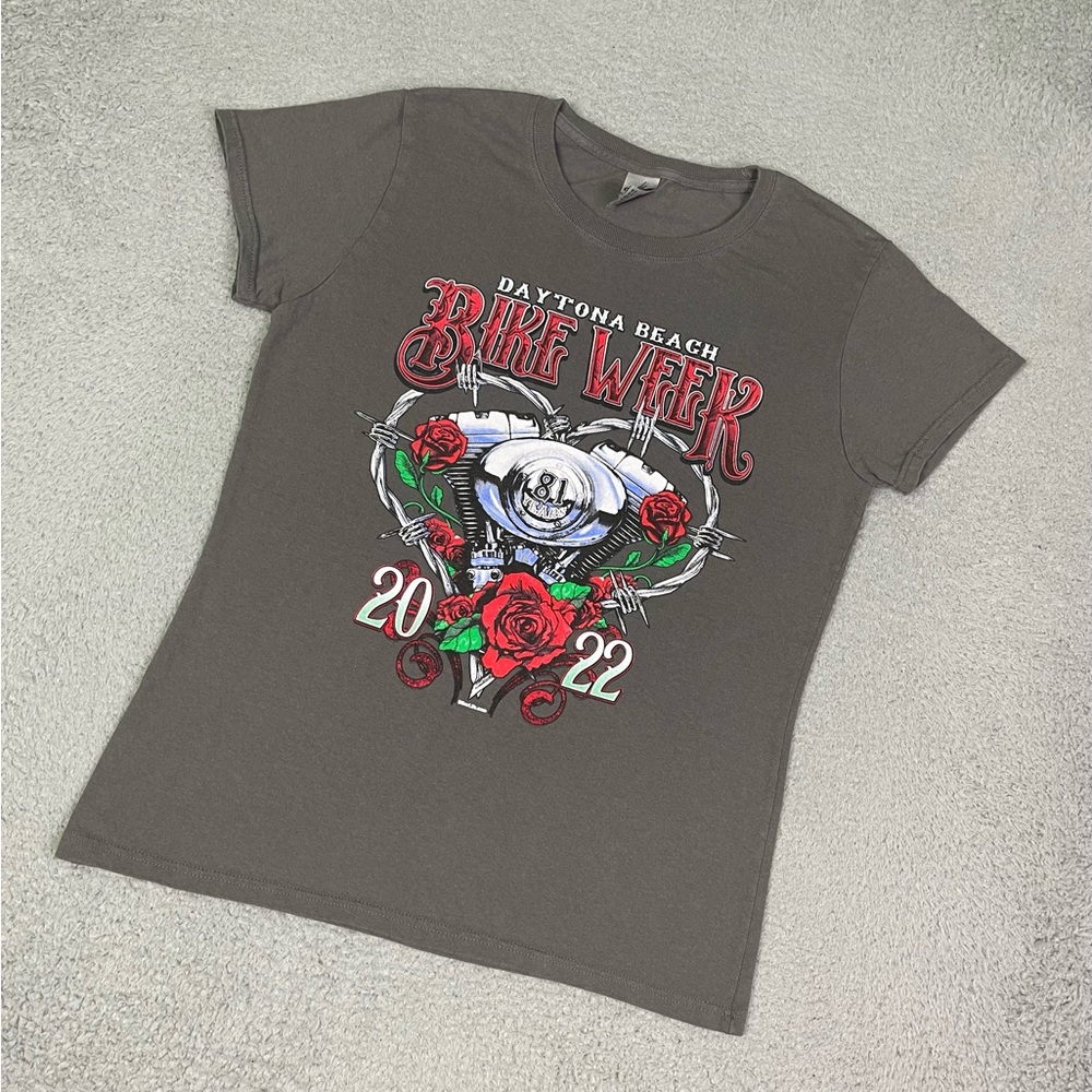 Bike week biker T-shirt